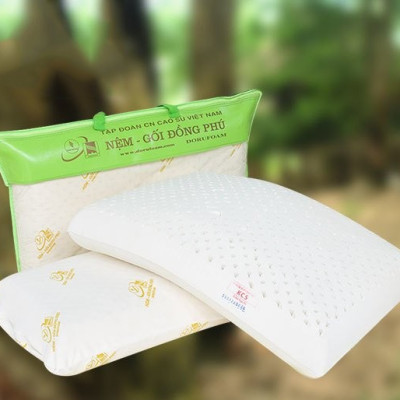 Gối Cao Su Oval Đồng Phú DPGO4060 (40 x 60cm) - Trắng