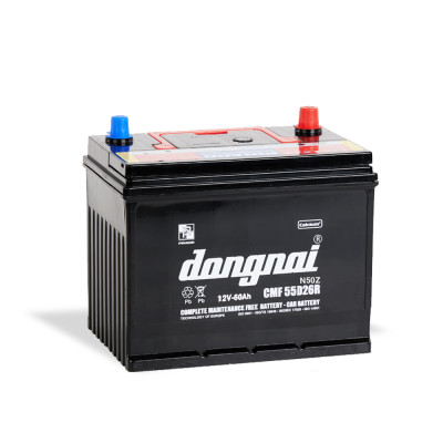 Ắc quy khô miễn bảo dưỡng Đồng Nai CMF 55D26R | 12V - 60Ah