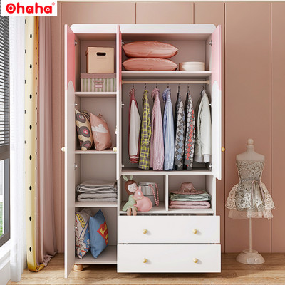Tủ Quần Áo Trẻ Em Hiện Đại Ohaha - TAK014