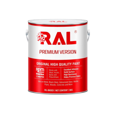 Sơn Acrylic 2IN1 (Lót + phủ) RAL RAONER 2IN1 - 5KG