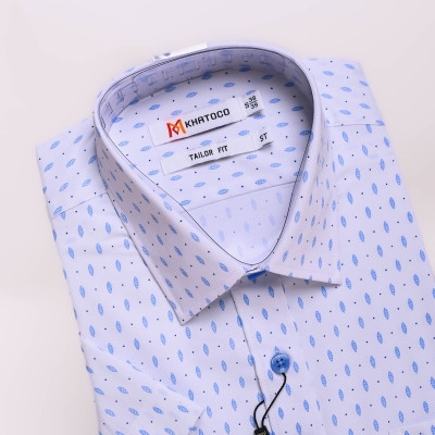Áo sơ mi tay ngắn Khatoco