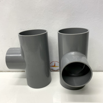 Tê giảm 90 x 75 nhựa PVC Bình Minh _ T90x75