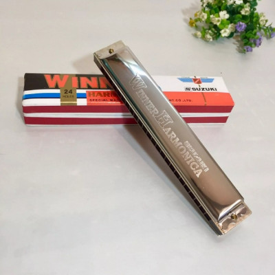 Kèn Harmonica Tremolo Suzuki Winner 24