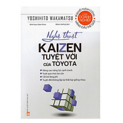 Sách - Nghệ Thuật Kaizen Tuyệt Vời Của Toyota - NXB Phụ Nữ
