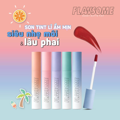Son tint lì dạng thỏi Flawsome Sunny Matte Tint (3g)