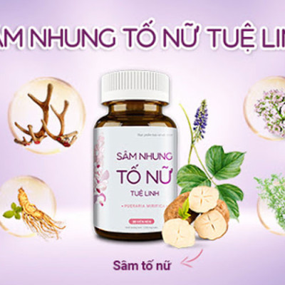 Sâm Nhung Tố Nữ Tuệ Linh (Hộp 30 Viên)