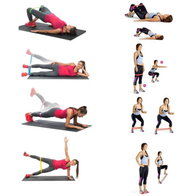 Bộ 5 Dây Đàn Hồi Kháng Lực Tập Gym Chính Hãng miDoctor