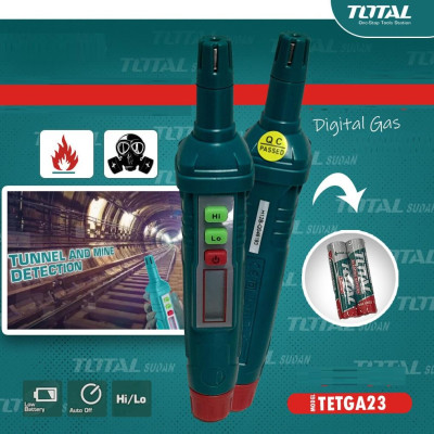MÁY ĐO CHỈ SỐ KHÍ GA KỸ THUẬT SỐ TOTAL TETGA23 - HÀNG CHÍNH HÃNG