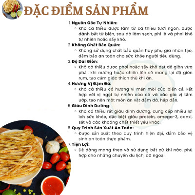 KHÔ CÁ THIỀU TÂN LỘC PHÁT HŨ 200G