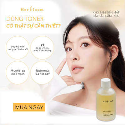 Toner Herbloom Cấp Ẩm Chống Lão Hoá Da Cân Bằng Da Kombucha Plant Biome 150ML