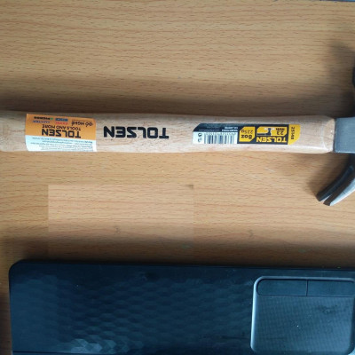 BÚA SỪNG DÊ CÁN GỖ 25mm, 27mm TOLSEN 25164, 25165 - HÀNG CHÍNH HÃNG