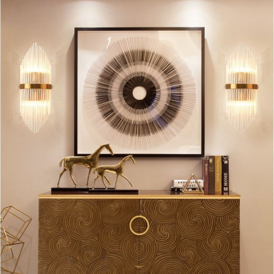 Đèn tường ZUDAN pha lê kiểu dáng độc đáo, trang trí nội thất sang trọng.