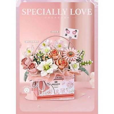 Đồ Chơi Lắp Ráp Hộp Quà Hoa 1212Pcs 1951