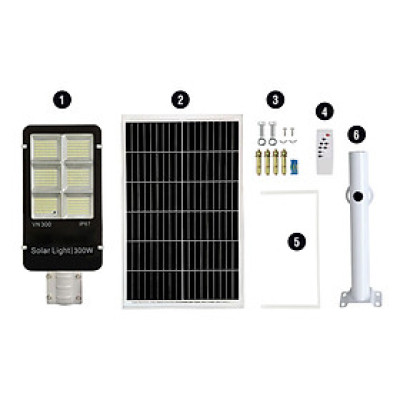 Đèn Đường Năng Lượng Mặt Trời 300w