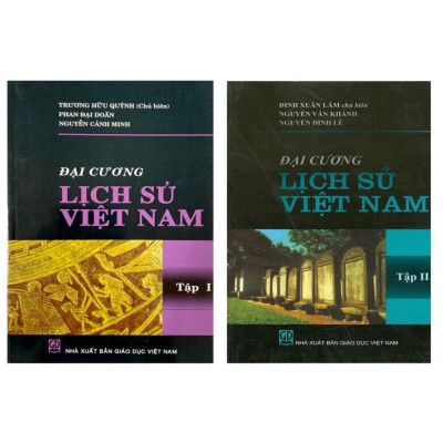 Sách - Combo Đại Cương Lịch Sử Việt Nam Tập 1 + Tập 2 + Tập 3 - HV