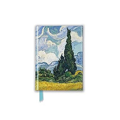Sổ Tay Mini - Vincent Van Gogh: Wheat Field With Cypresses