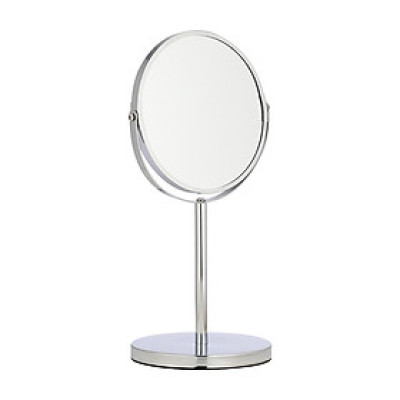Gương Để Bàn Kim Loại MIRROR Màu Bạc W18.5xD15xH34.5 Cm|Index Living Mall|Nội Thất Thái Lan