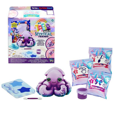 Đồ Chơi Móc Khóa Squishy DIY - Taba World 855048-7L -Bạch Tuộc Kraken