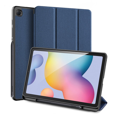 Bao da cho Samsung Galaxy Tab S6 Lite P610/P615 chính hãng Dux Ducis Domo có ngăn đựng bút - Hàng chính hãng