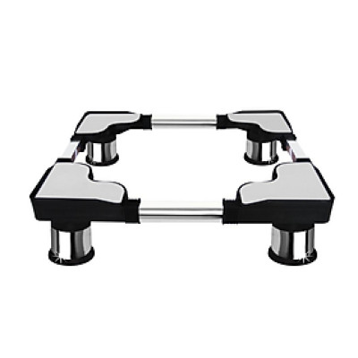 Chân đỡ máy giặt, tủ lạnh inox chất lượng cao hàng dày 4860N điều chỉnh được kích thước (48cm - 60cm)