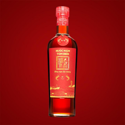 Đặc Sản Phan Thiết - Nước Mắm Tĩn Tôm Biển Độ Đạm 45N Tự Nhiên Chai 500Ml Hồng Ngọc Đại Dương Nước Mắm Nguyên Chất Truyền Thống Sạch Cốt Nhĩ Đặc Biệt Từ Tôm Biển Tươi Không Chất Bảo Quản.