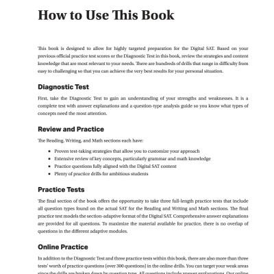 Sách - Digital SAT Study Guide - Premium Edition