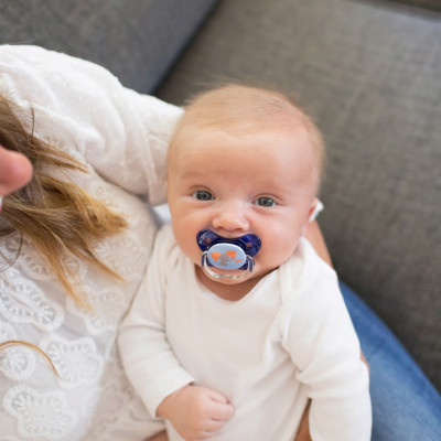 [ PV22001 - Xanh ] Set 2 ty ngậm chống vẩu Dr.Brown