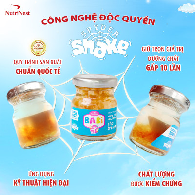 Nước Yến Sào Cho Bé NutriNest Babi Bổ Sung Dưỡng Chất Hũ 42g