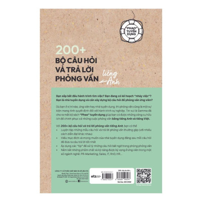 Phao Tuyển Dụng - 200+ Bộ Câu Hỏi Và Trả Lời Phỏng Vấn Tiếng Anh - Bản Quyền