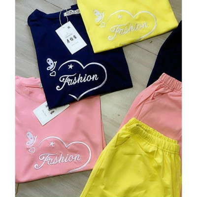 BỘ SORT CAO CẤP Sét bộ bigsize nữ thêu hình tim thun votton 100% mát mịn siêu đẹp