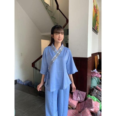ĐỒ LAM ĐI CHÙA MẪU LỤA PHÁP Cao Cấp