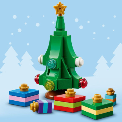 LEGO SEASONS AND OCCASIONS 40746 Đồ Chơi Lắp Ráp Xe Chở Quà Của Ông Già Noel (224 Chi Tiết)