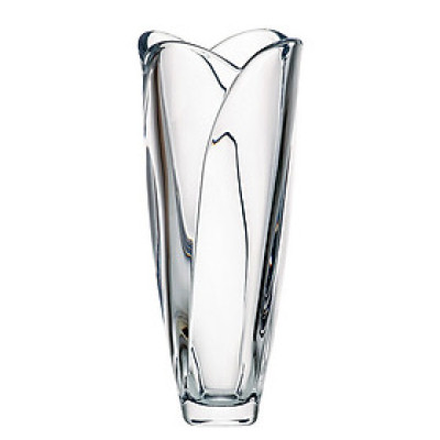 Lọ Hoa Pha Lê Crystalite Bohemia Bốn Múi 30cm