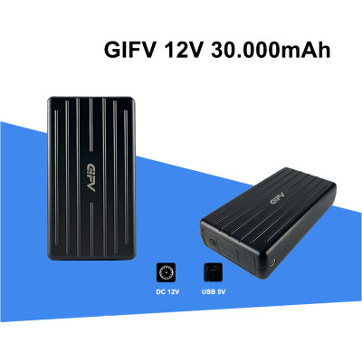 Bộ Phụ Kiện Áo Quạt Điều Hòa Nhật Bản DOKY PIN 30.000 MAH, Quạt Không Chổi Than 12V, Thời Gian Chạy 17-19h Ở Mức Cao Nhất - Bảo Hành 12 Tháng