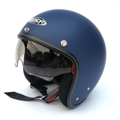 Mũ bảo hiểm 3/4 giấu kính Sunda 388