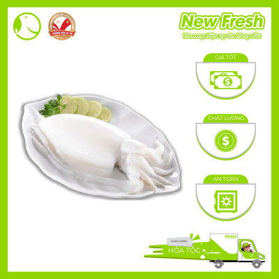 [Giao Nhanh HCM] Mực Nang Làm Sạch - Túi 1Kg