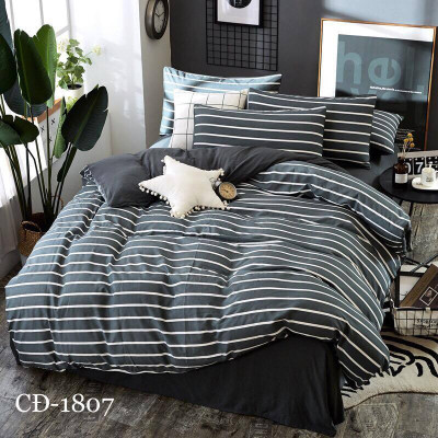Bộ Vỏ Chăn Ga Gối Cotton Đũi Nhập Khẩu Mềm Mịn, SALE CỰC LỚN, RẺ CHƯA TỪNG CÓ. ( gửi màu ngẫu nhiên