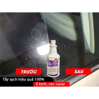 Dung dịch tẩy ố kính xe Ô Tô, vảy cá trên vách kính, tẩy rỉ sét inox, vệ sinh bồn tắm 3M 946ml