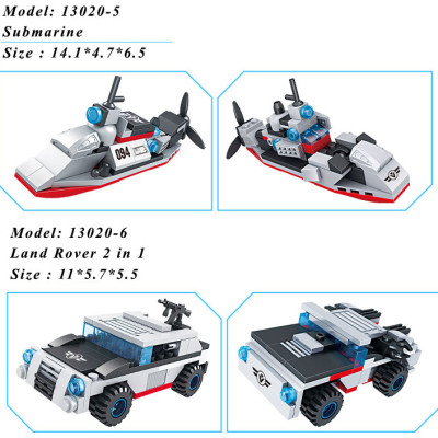 Đồ chơi lắp ráp trẻ em bằng nhựa ABS an toàn -Tàu chiến MECH và SIEU ROBOT BẢO VỆ TRÁI ĐẤT-  