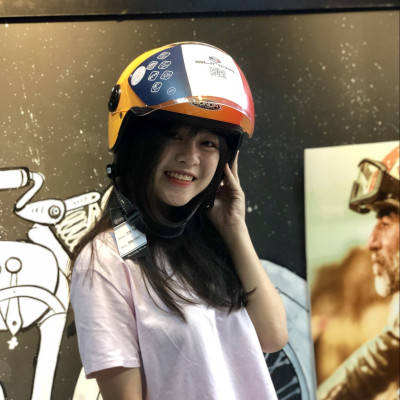 Mũ bảo hiểm 3/4 1 kính SUNDA 228