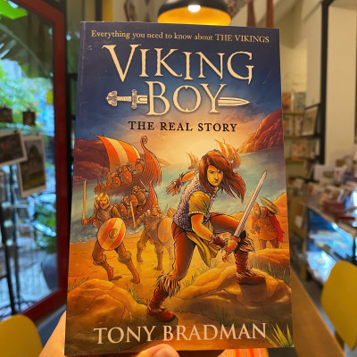 Sách - Viking Boy: the Real Story: Everything you need to know about the Vikings by Tony Bradman