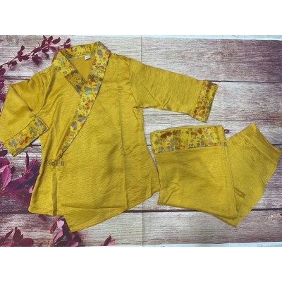 Đồ Lam Đi Chùa # Bà Lai Phối So Le # Đồ Bộ Nữ # Quần Áo Nữ