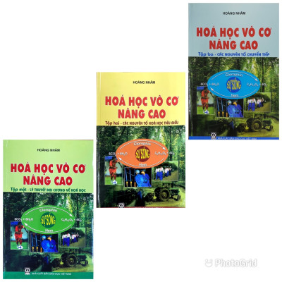 Combo Hóa Học Vô Cơ Nâng Cao tập 1 + 2 + 3 ( Hoàng Nhâm) 
