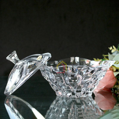 Thố pha lê Bohemia Samba 21cm Hàng chính hãng