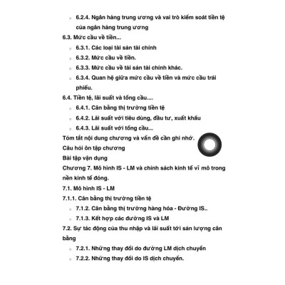 Sác Giáo trình Kinh tế vĩ mô