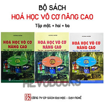 Combo sách Hóa Học Vô Cơ nâng cao – Hoàng Nhâm (tập 1 + tập 2 + tập 3)