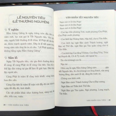 Sách Văn Khấn Gia Tiên (toàn tập) - Bản cao cấp, có hộp