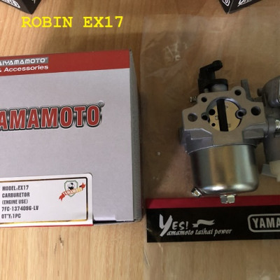 Bình xăng con, chế hòa khí Robin EX17 EX13 EX21