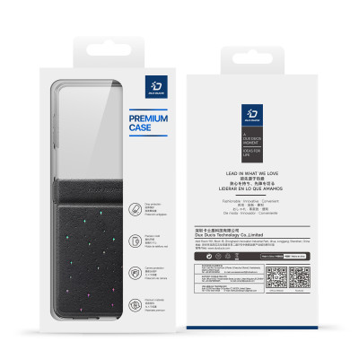 Bao da Dux Ducis STEX Series PU Leather Foldable dành cho Samsung Galaxy Z Flip 7_ Hàng chính hãng