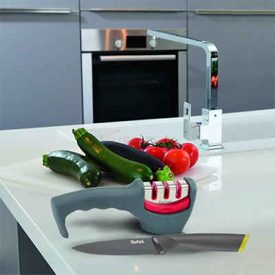 Dụng cụ mài dao Tefal Fresh Kitchen K2090514 - Hàng chính hãng